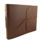 Large Genuine Leather Photo Album with Gift Box - Holds 400 4x6" or 200 5x7" Photos - 10x13" - Rustic Ridge Leather