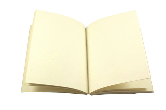 6x8" Journal Refill - Handmade Paper by Rustic Ridge, Unlined, Acid Free - 200 Pages - Rustic Ridge Leather