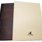 Large Vintage Leather Scrapbook Photo Album with Gift Box - Holds 200 4x6 or 5x7 Photos - 9x12"