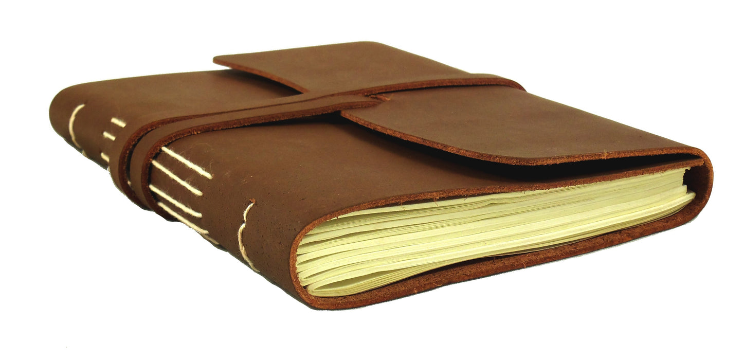 Rustic Ridge Classic Genuine Leather Journal - 5x7" - Rustic Ridge Leather