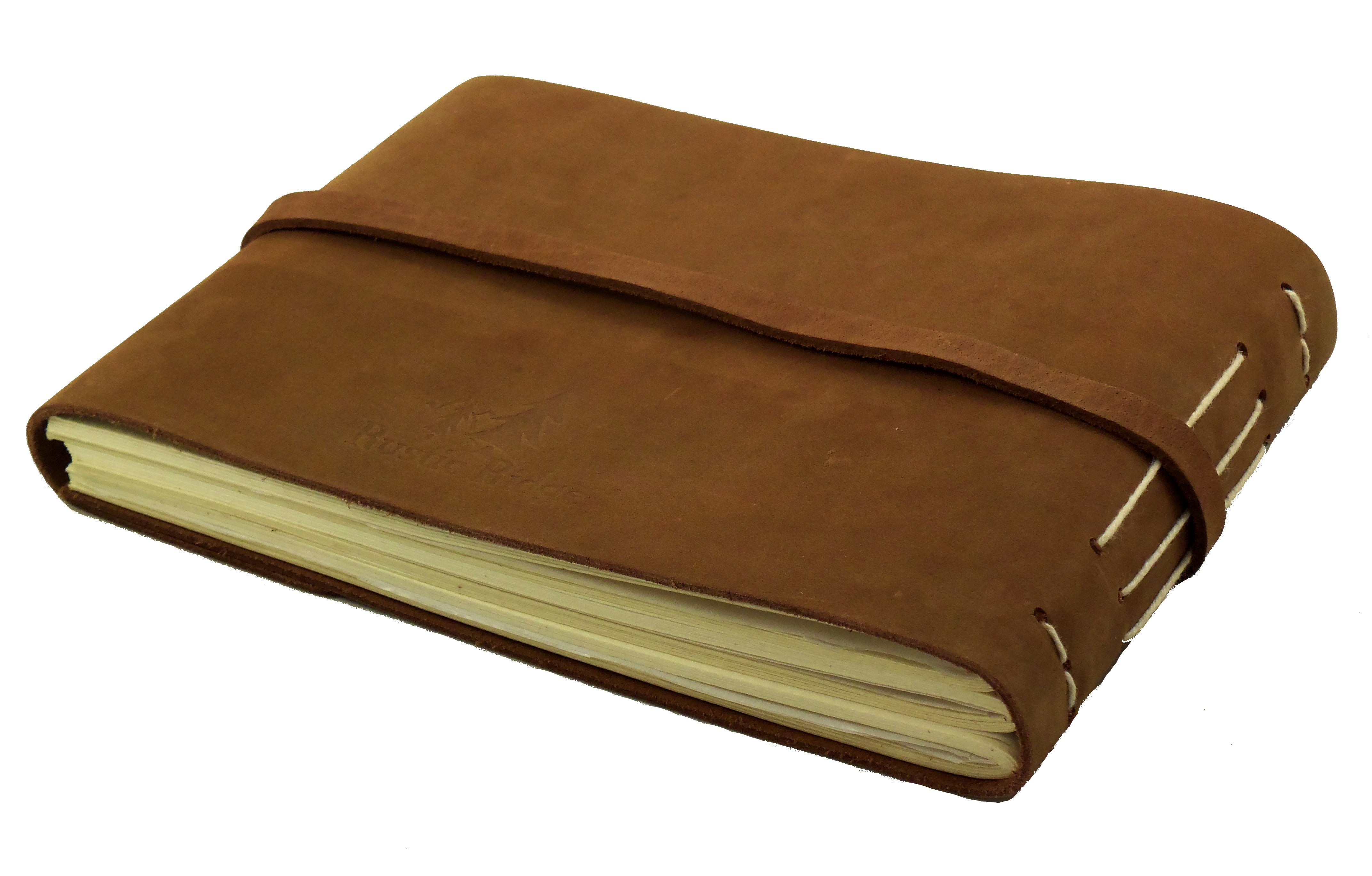 Rustic Leather Photo Albums, Scrapbook Albums, Guestbooks – Rustic ...