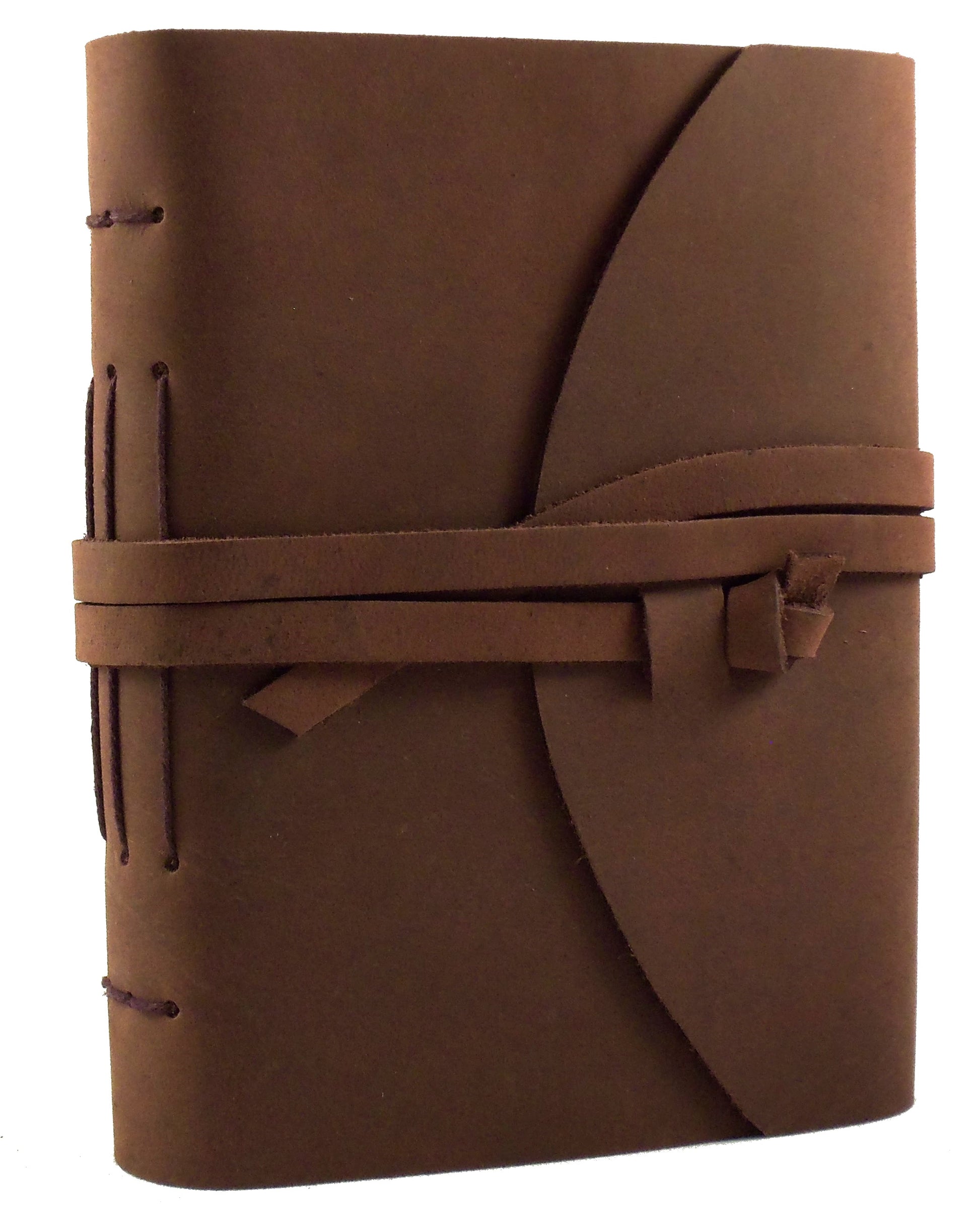 Genuine Leather Legacy Journal - 400 Pages - 5x7" - Rustic Ridge Leather