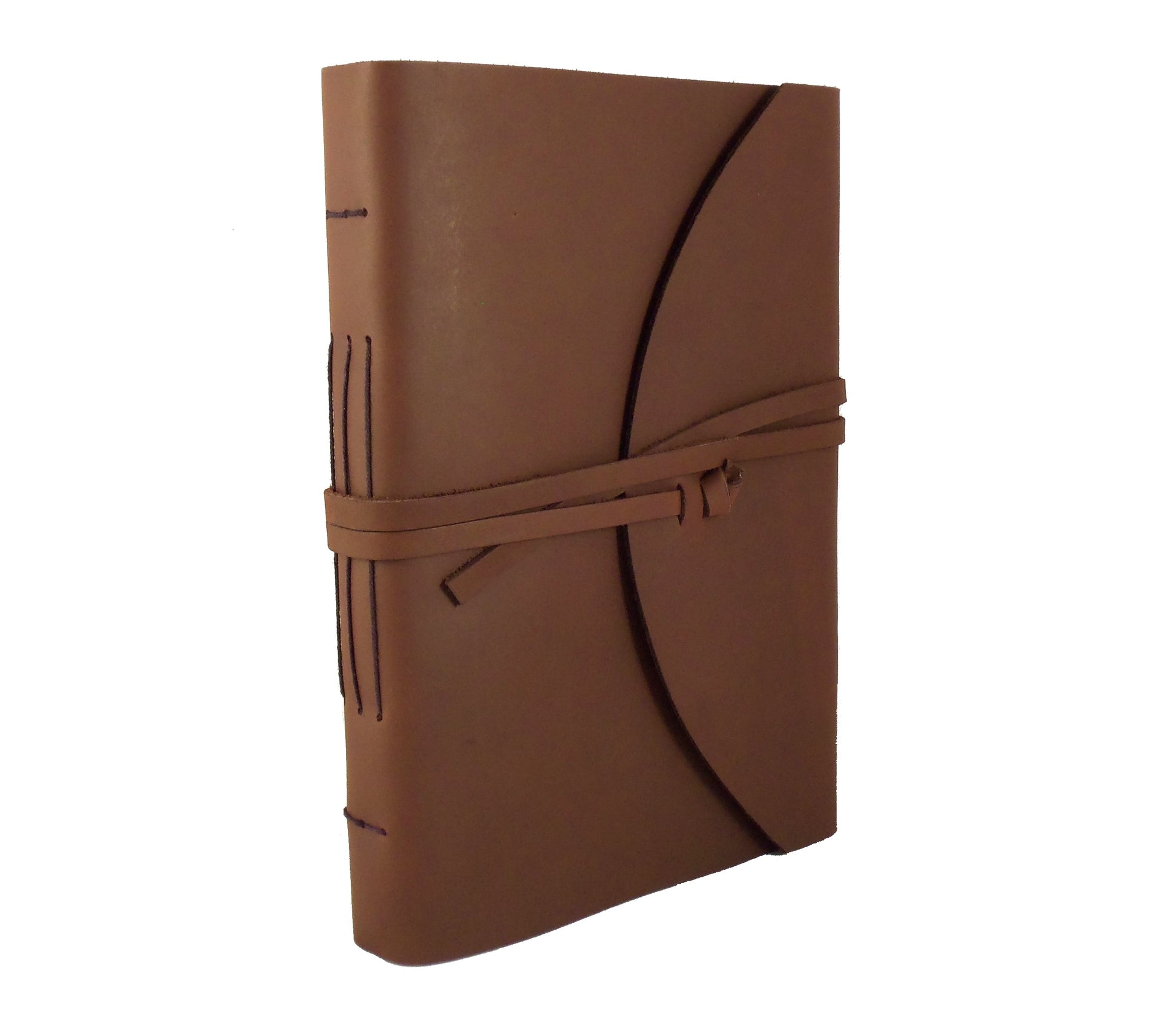 Large Genuine Leather Legacy Journal / Sketchbook with Gift Box - 380 Pages - 9x12" - Rustic Ridge Leather