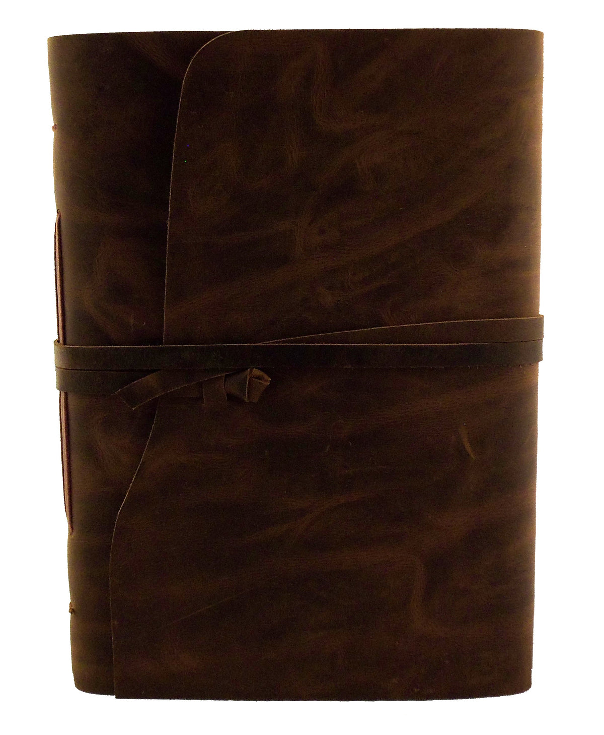 Large Handmade Genuine Leather Journal - Rustic Vintage Sketchbook Diary, Leather Bound