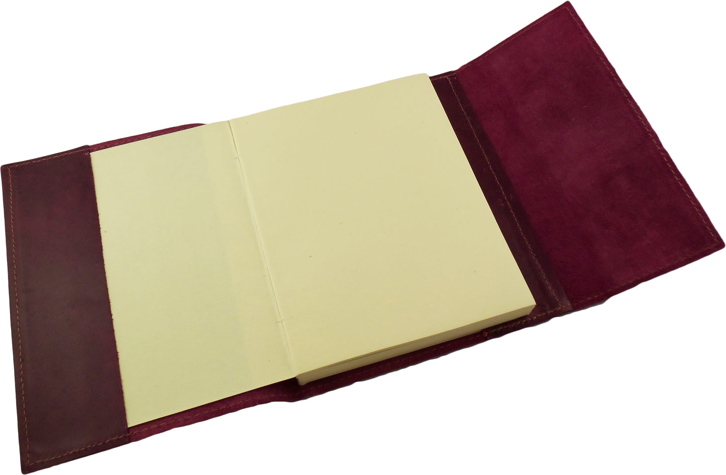 Colorful Leather Refillable Travel Journal Sketchbook with Handmade Paper - 200 pages - 6 x 8" *NEW* - Rustic Ridge Leather