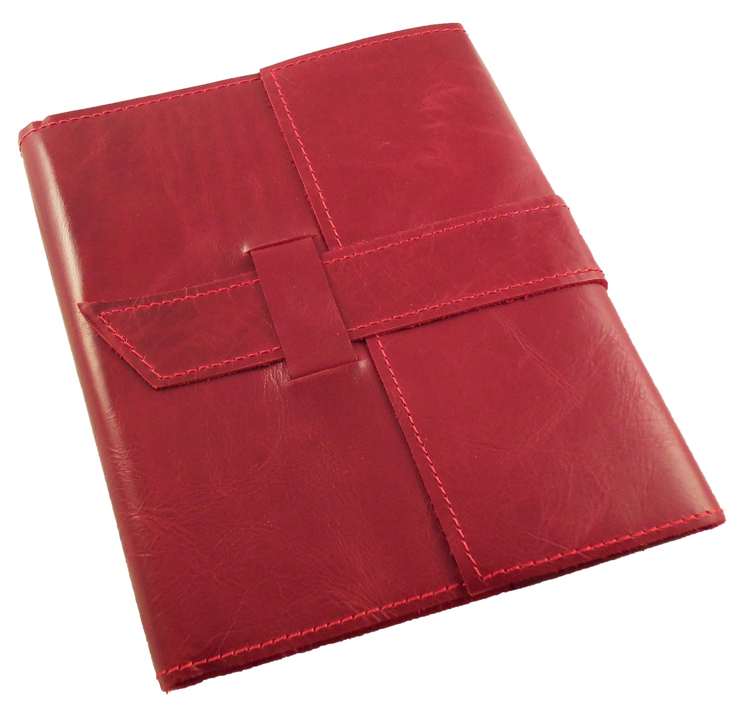 Colorful Leather Refillable Travel Journal Sketchbook with Handmade Paper - 200 pages - 6 x 8" *NEW* - Rustic Ridge Leather