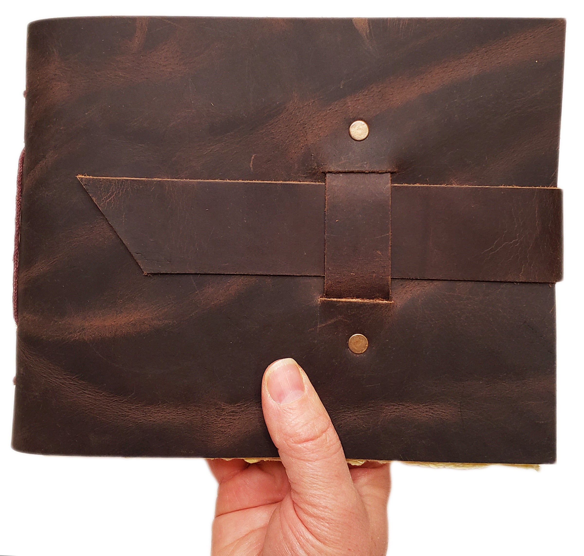 Rustic Leather Photo Albums, Scrapbook Albums, Guestbooks – Rustic ...